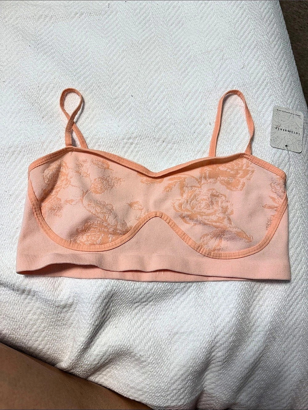 Floral Bandeau in Pink M/L NWT